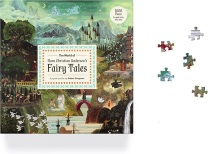 World of Hans Christian Andersen's Fairy Tales: A 1000-piece jigsaw puzzle by Adam Simpson | Laurence King