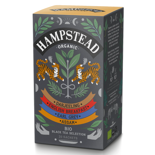 Black Tea Selection (20 tea bags) | Hampstead Organic Tea