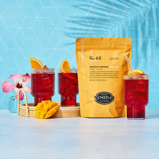 Hibiscus Mango Iced Tea (10 1-Quart Sachets) | Smith Teamaker