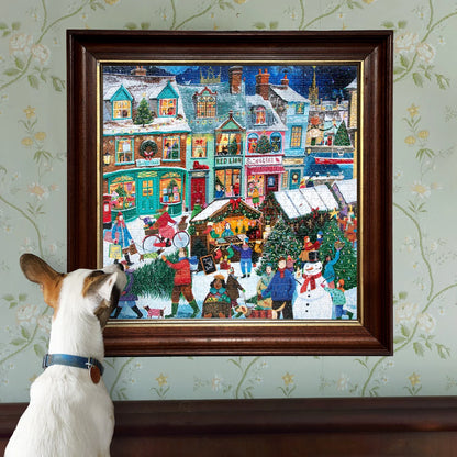 Holiday Market By the Sea Puzzle (1000pc) | Eeboo