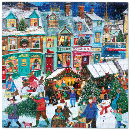 Holiday Market By the Sea Puzzle (1000pc) | Eeboo