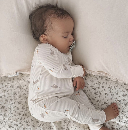 Bunnies Convertible Bamboo Romper | Brave Little Ones