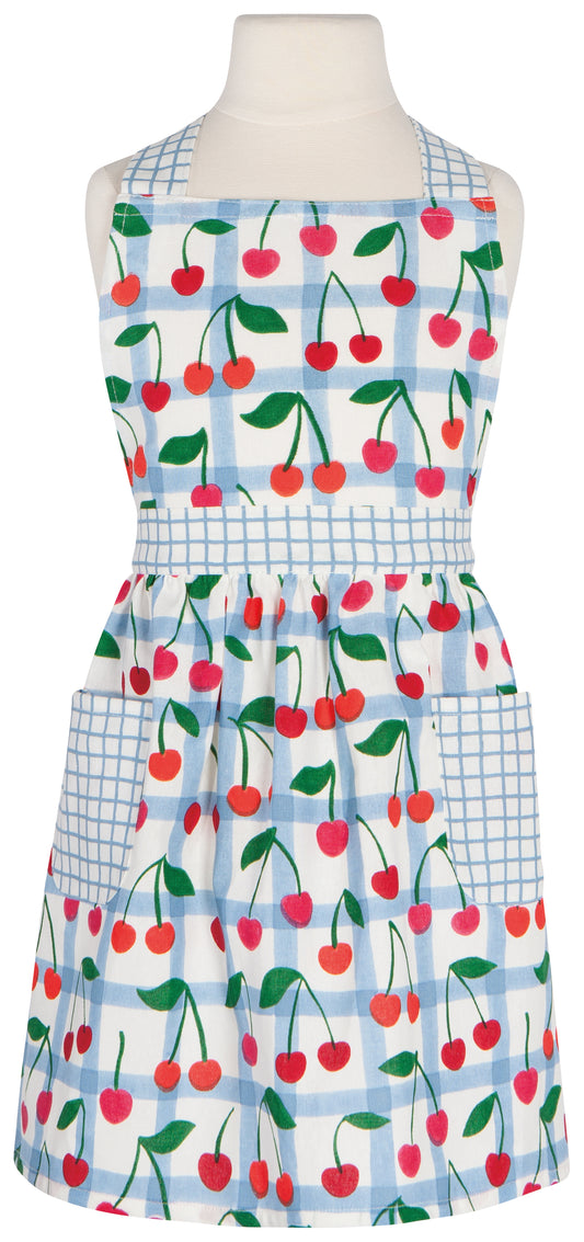 Very Cherry Kid's Apron  | Danica