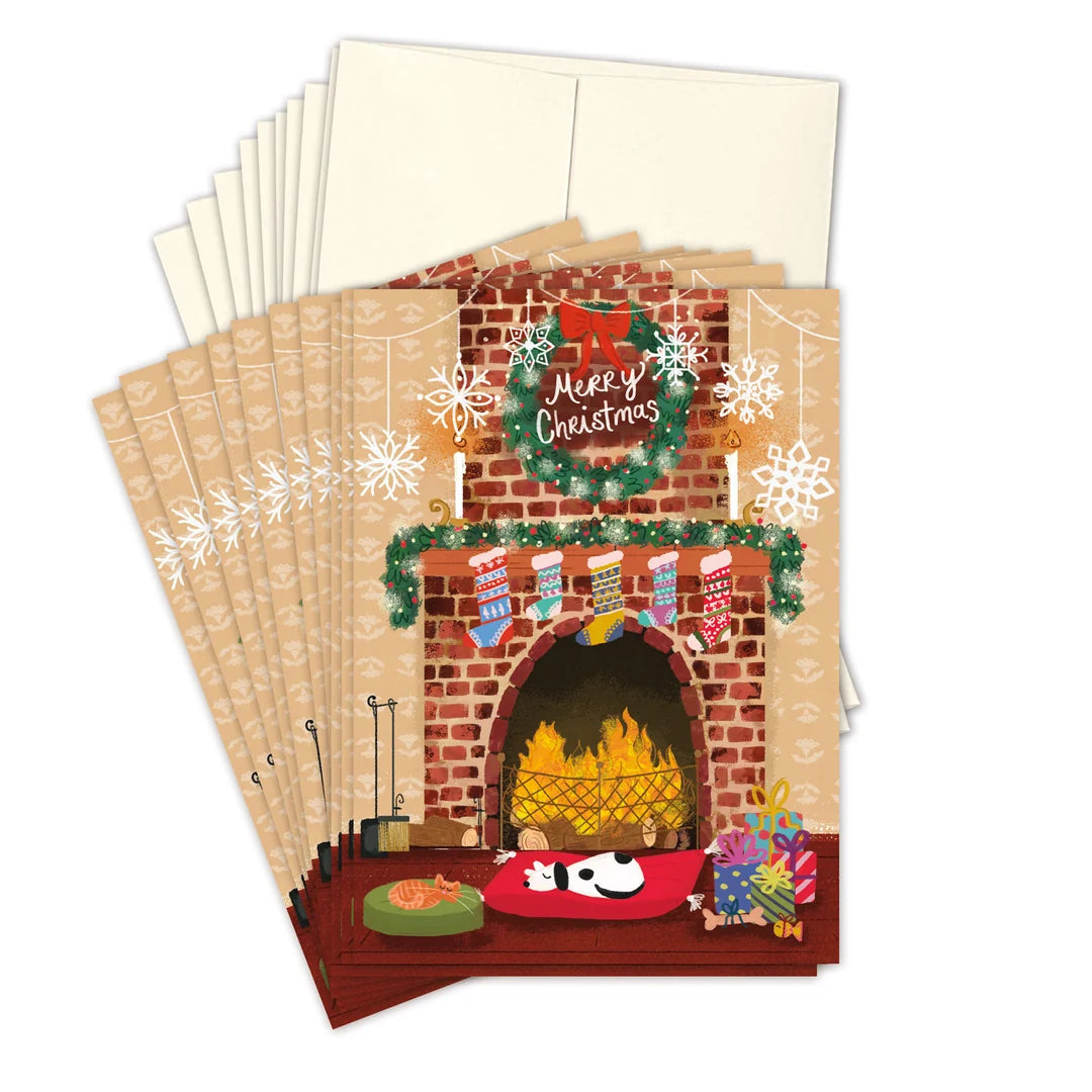Holiday Hearth Boxed Card Set | Biely & Shoaf
