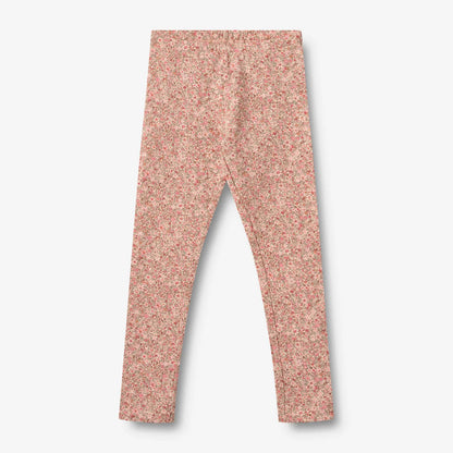 Jules Jersey Leggings - Rose Dust Flower Meadow | Wheat