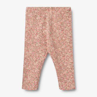 Jules Jersey Leggings - Rose Dust Flower Meadow | Wheat