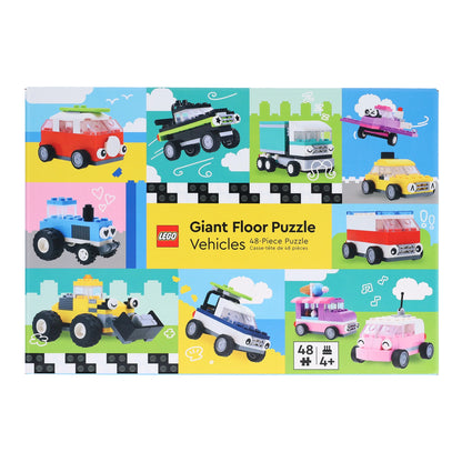 LEGO Giant Floor Puzzle: Vehicles (48-Piece) | Chronicle