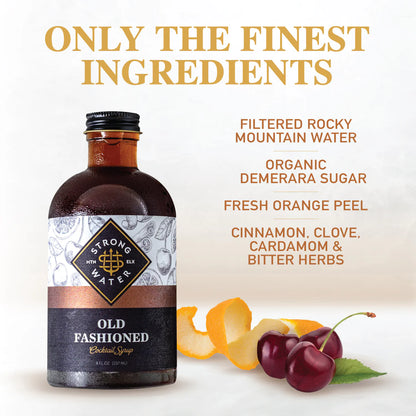 Old Fashioned Cocktail Syrup (Various Flavors) | Strongwater