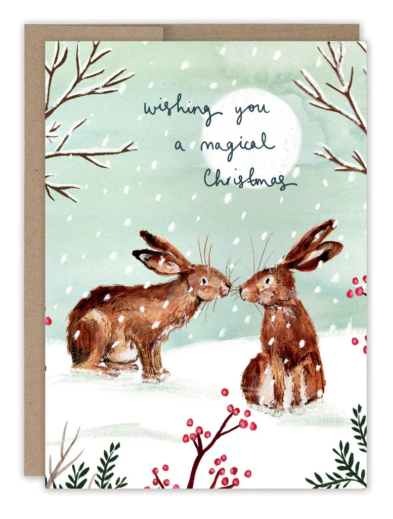 Hare's Magical Christmas Boxed Card Set | Biely & Shoaf