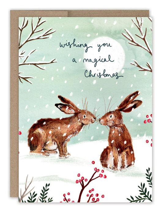 Hare's Magical Christmas Boxed Card Set | Biely & Shoaf