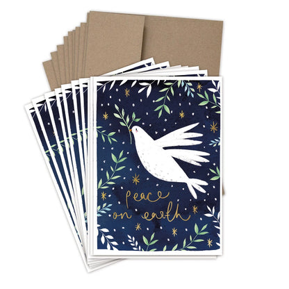 Peace on Earth Dove Boxed Card Set | Biely & Shoaf