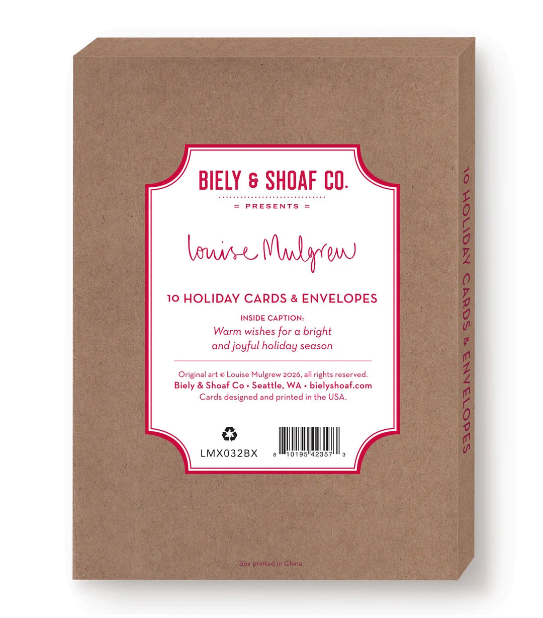 Polar Bear & Bird Holiday Boxed Cards | Biely & Shoaf
