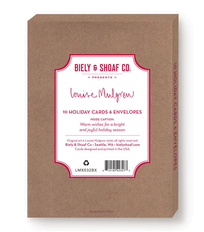 Polar Bear & Bird Holiday Boxed Cards | Biely & Shoaf