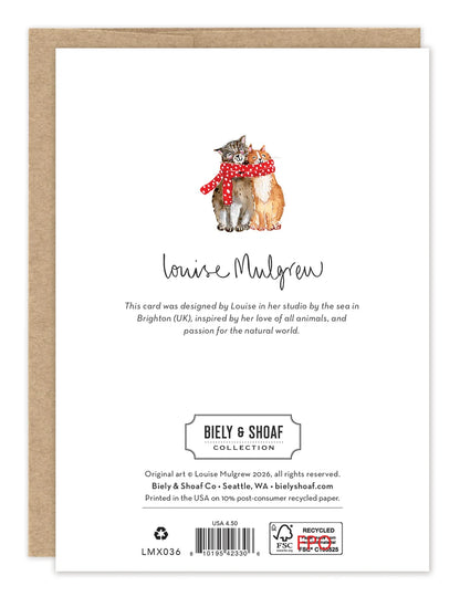 Christmas Cats Holiday Card | Biely & Shoaf