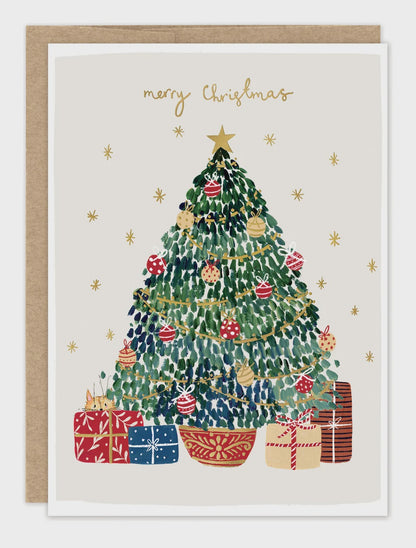 Merry Christmas Tree Holiday Card | Beily & Shoaf
