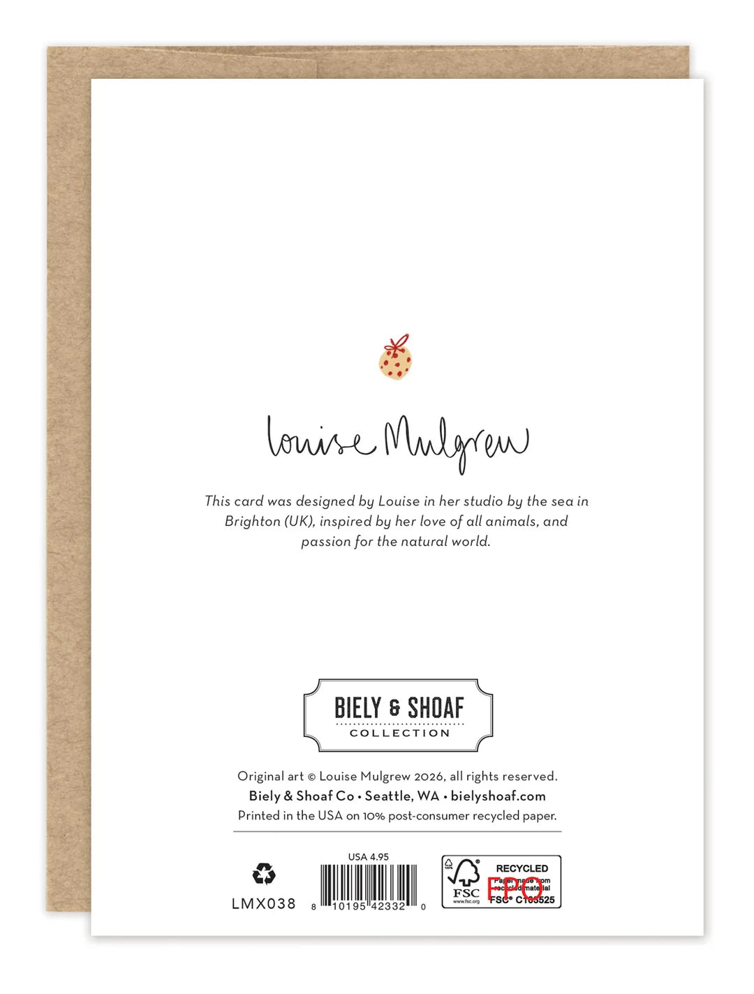 Merry Christmas Tree Holiday Card | Beily & Shoaf