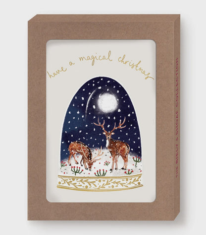 Reindeer Magical Holiday Boxed Cards | Biely & Shoaf