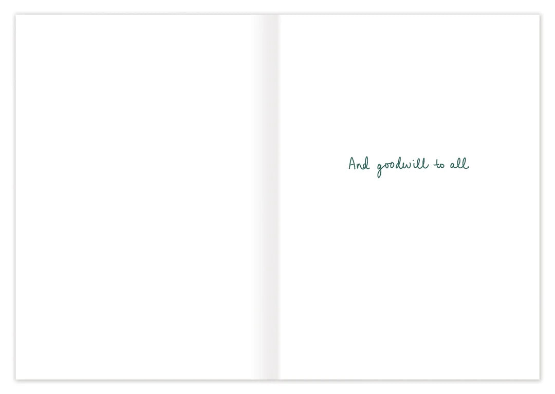 Peace on Earth Snowy Scene Card | Biely & Shoaf