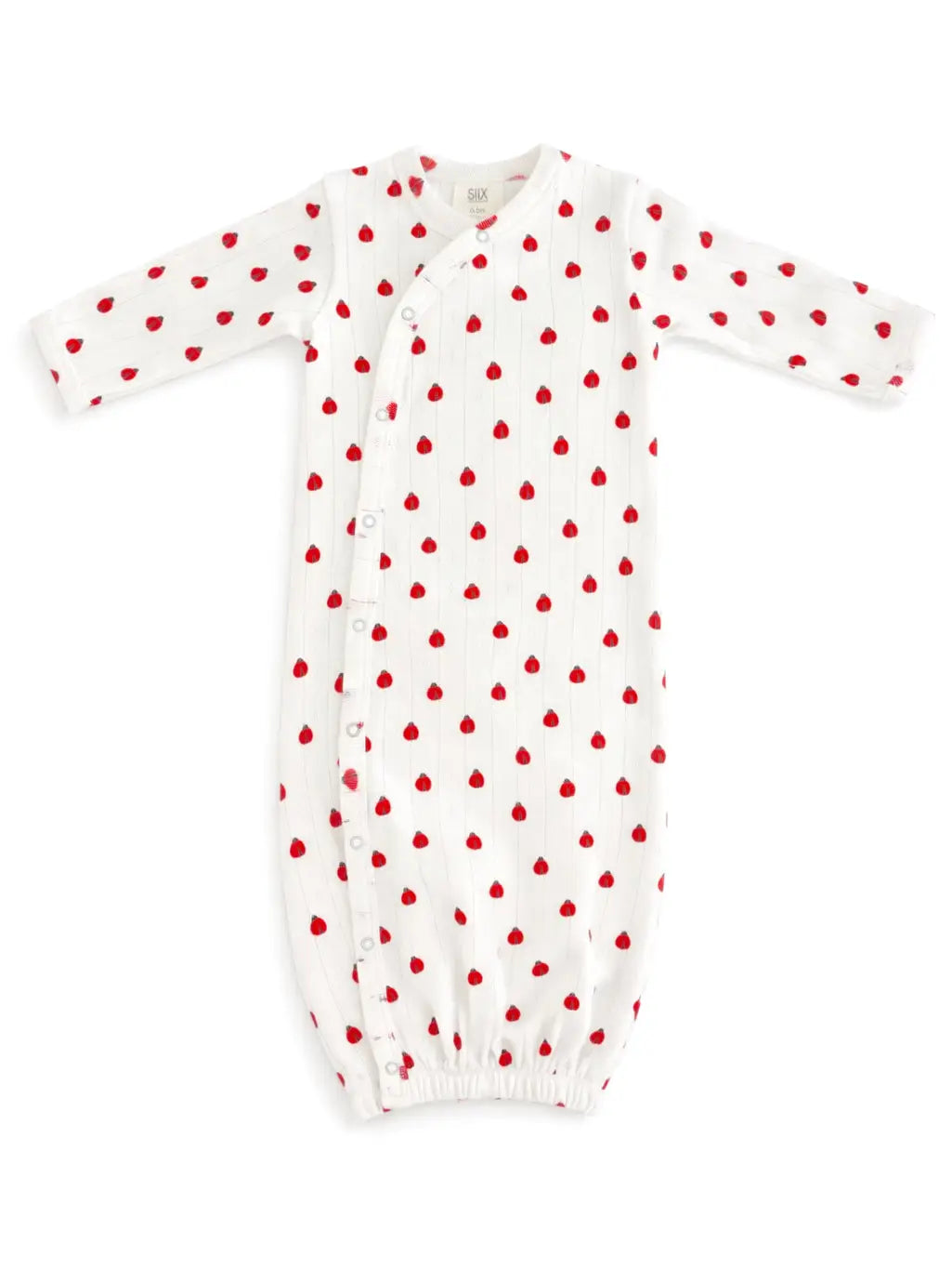 Ladybug Organic Pointelle Gown | Siix Collection