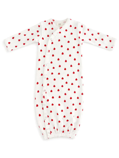 Ladybug Organic Pointelle Gown | Siix Collection