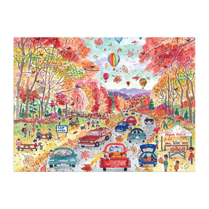 Michael Storrings Leaf Peeping Puzzle (1000 Pieces) | Galison