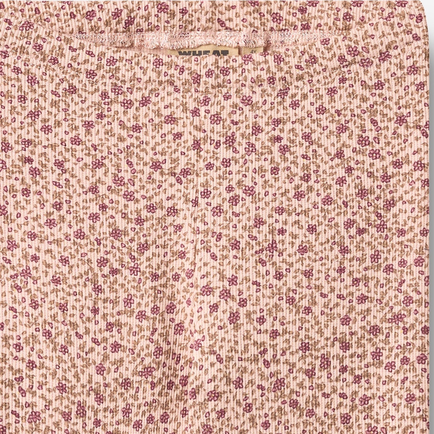 Jules Dime Rose Floral Leggings | Wheat
