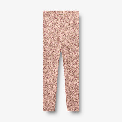 Jules Dime Rose Floral Leggings | Wheat