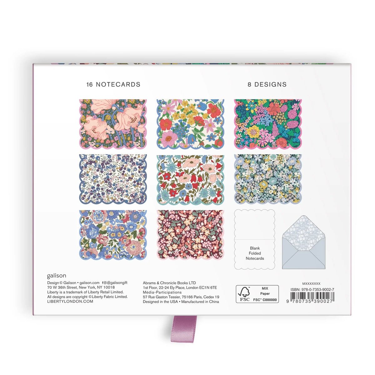 Liberty Premium Notecard Set | Galison