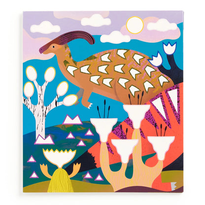 Dinosaur Land Sticker Sparkle Activity Kit | Mudpuppy