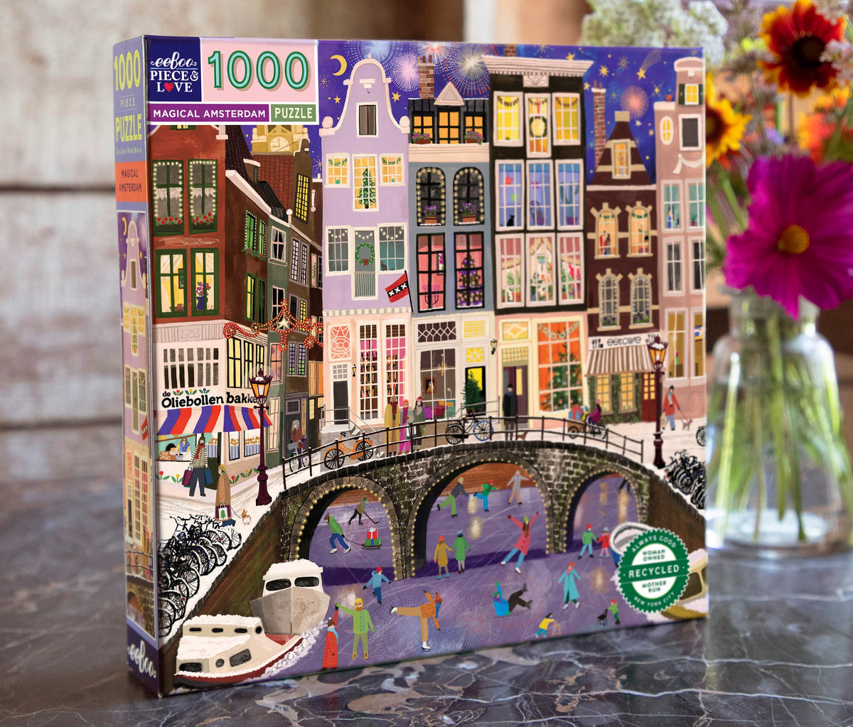 Magical Amsterdam Puzzle (1000pc) | Eeboo