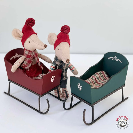 Mouse Sleigh | Maileg