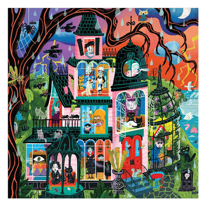 Monster Mansion Family Puzzle (500 Piece) | Mudpuppy
