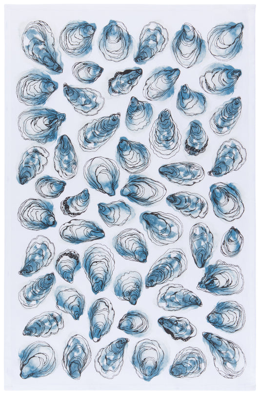 Oyster Print Tea Towel | Danica