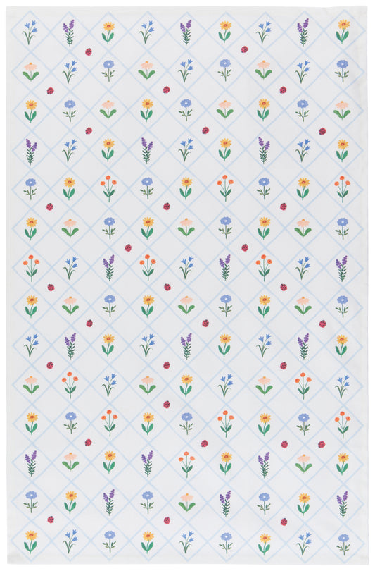 Hand Picked Printed Tea Towel | Danica