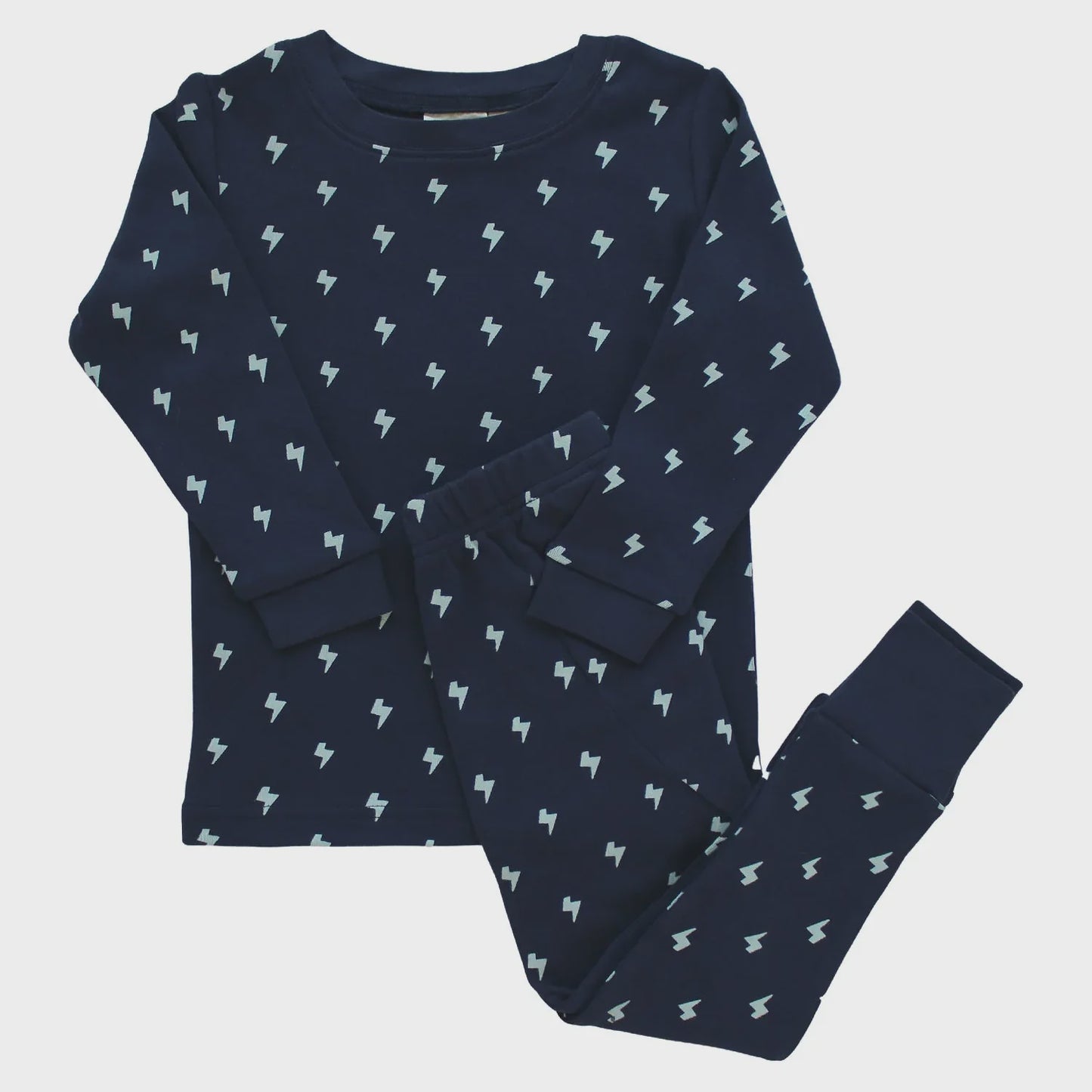 Navy Lightning Pajama Set | Parade Organics