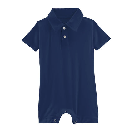 Polo Romper (Various Prints) | Kickee Pants