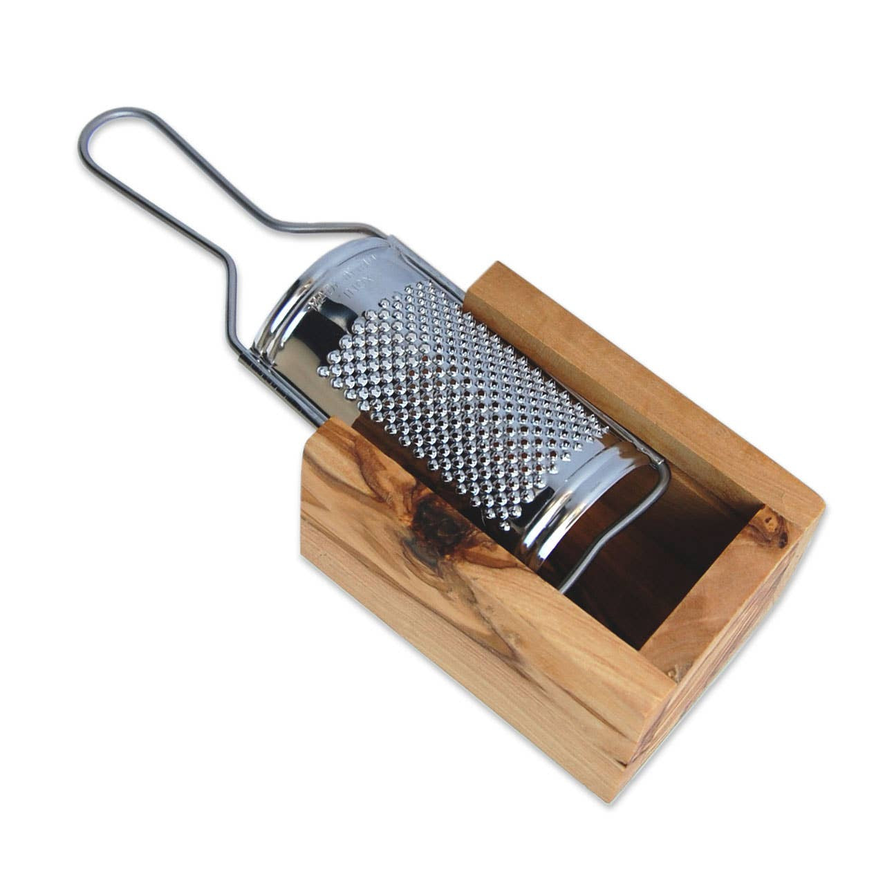 Hard Cheese & Nutmeg Grater | Olive Wood