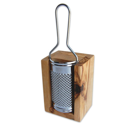 Hard Cheese & Nutmeg Grater | Olive Wood
