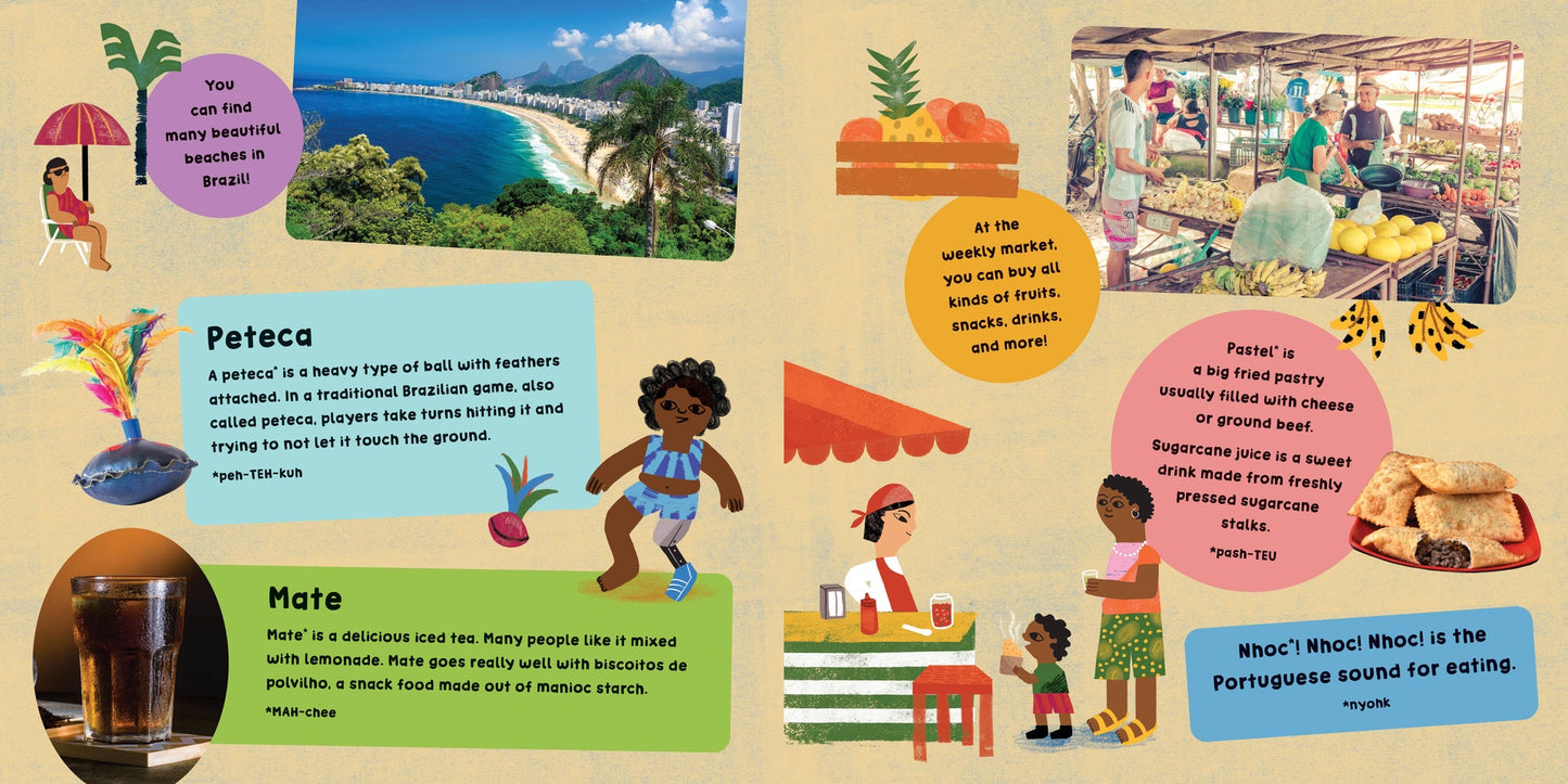 Our World: Brazil Paperback | Barefoot Books