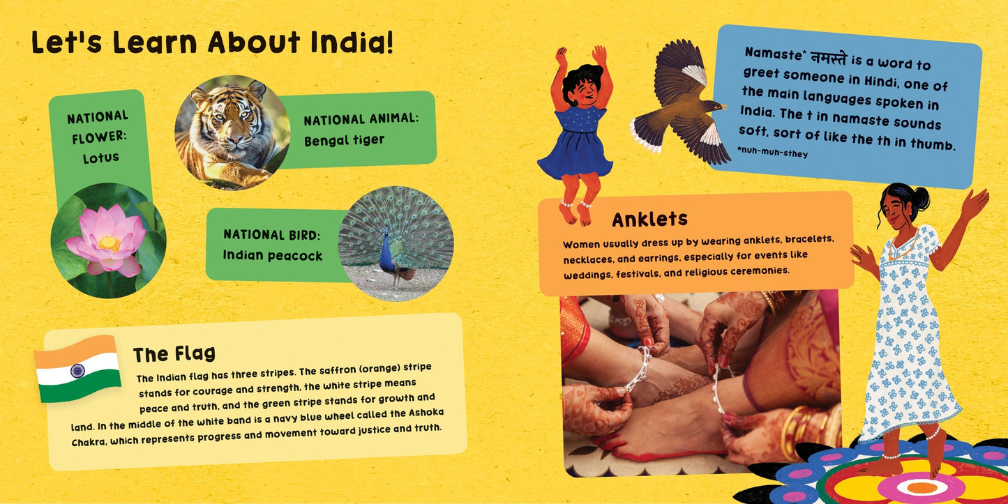 Our World: India Paperback | Barefoot Books
