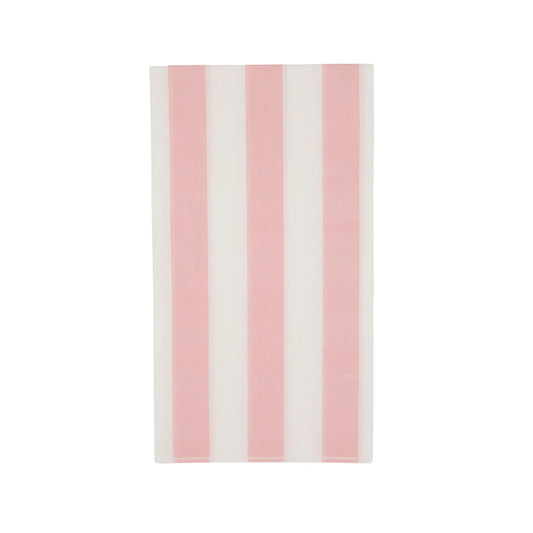 Pink Cabana Stripe Guest Towel | Bonjour Fete