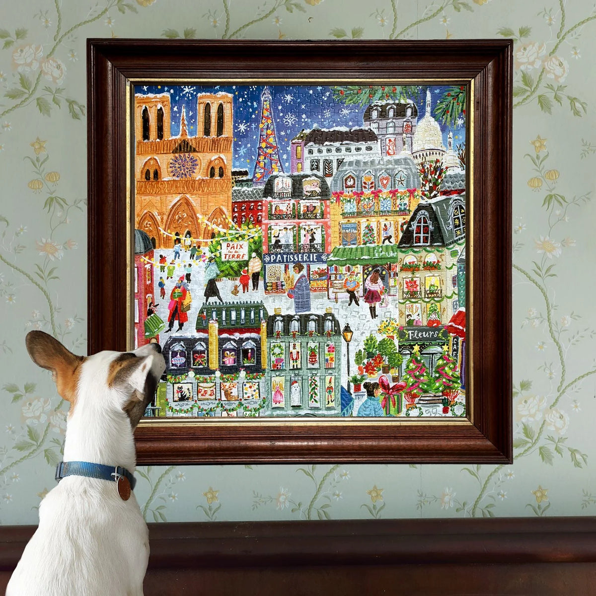 Paris Christmas Puzzle (1000pc) | Eeboo
