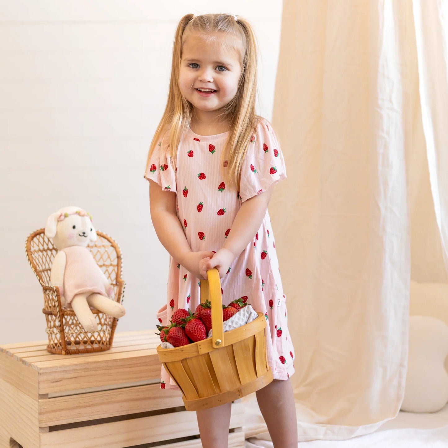 Bamboo Ribbed Pocket Dress | Brave Little Ones