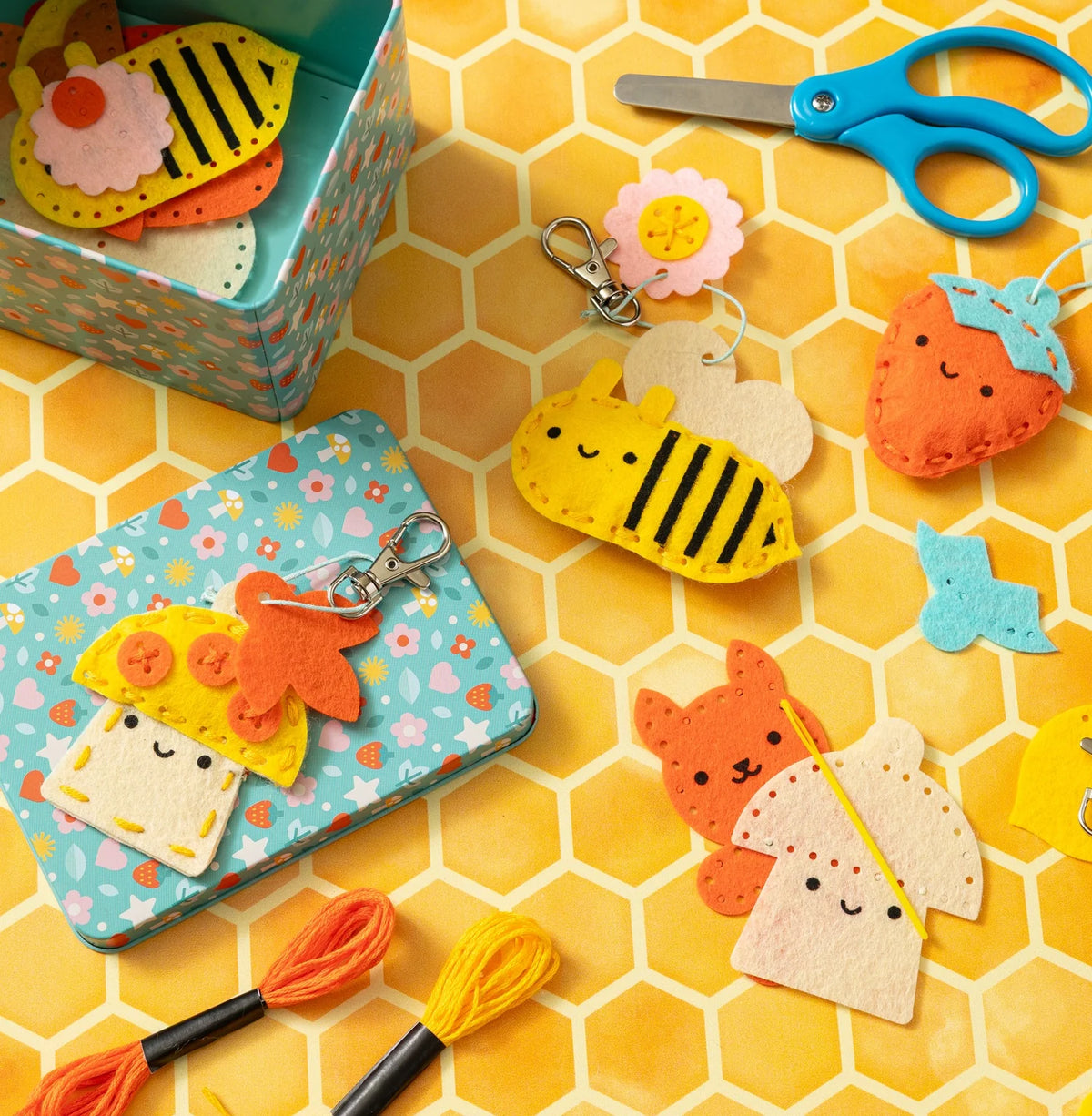 Mini Craft Kit: Bag Charm Pals | Petit Collage