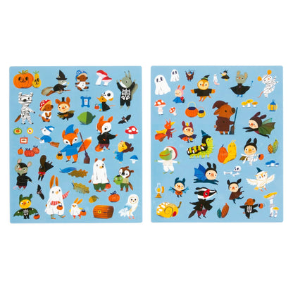 Pumpkin Village Sticker Play Reusable Activity Set | Mudpuppy