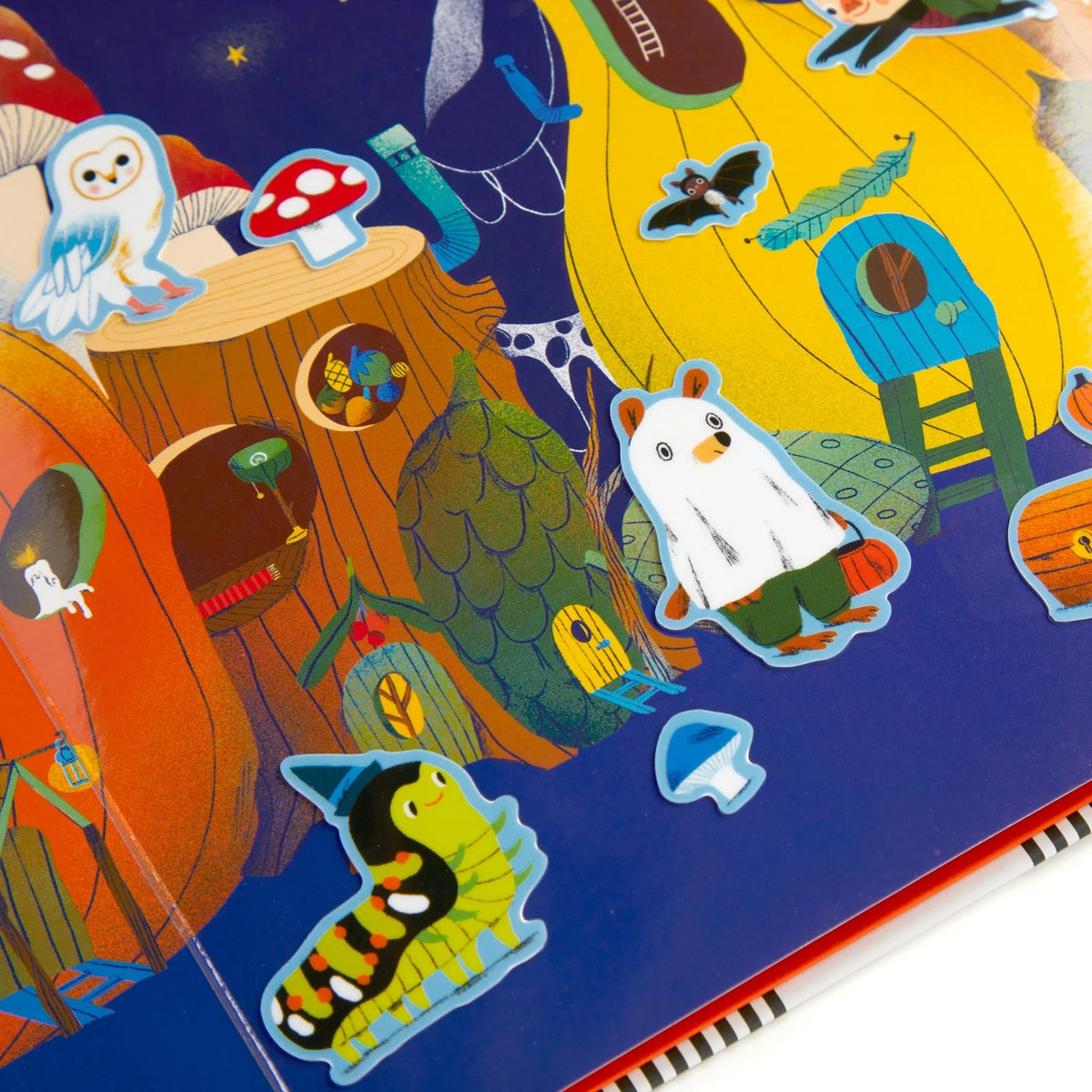 Pumpkin Village Sticker Play Reusable Activity Set | Mudpuppy