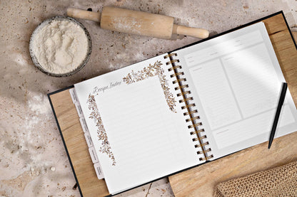 Around Our Table: Blank Recipe Book with Recipe Cards | Paige Tate & Co.