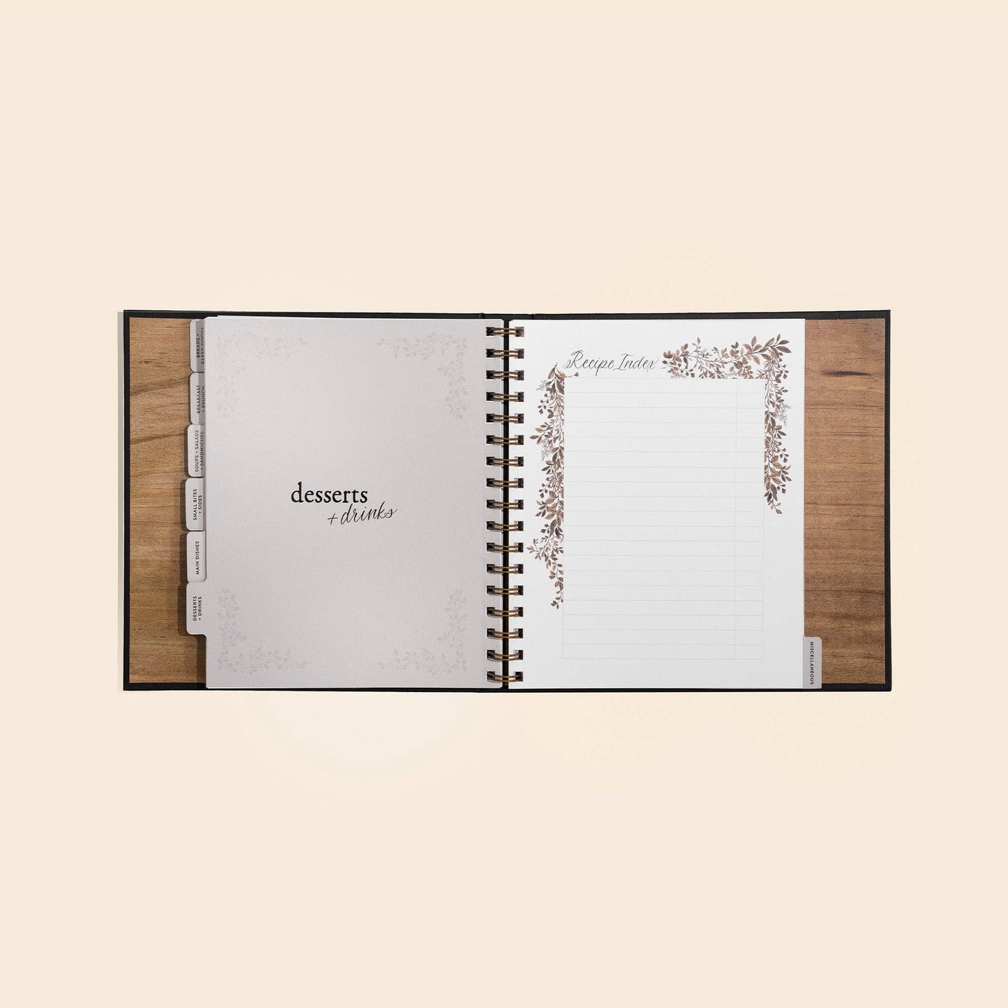 Around Our Table: Blank Recipe Book with Recipe Cards | Paige Tate & Co.