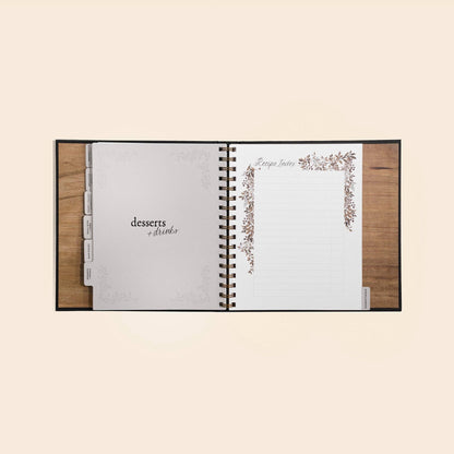 Around Our Table: Blank Recipe Book with Recipe Cards | Paige Tate & Co.