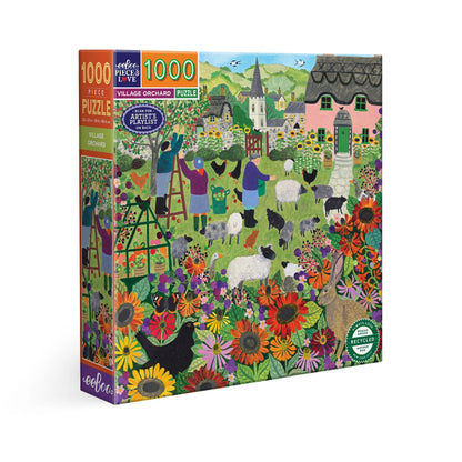 Village Orchards Puzzle (1000 Piece) | Eeboo